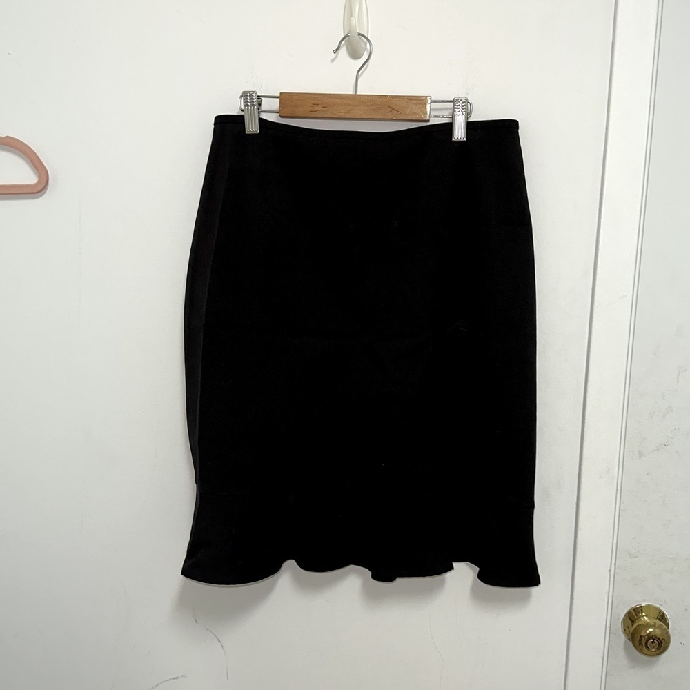 Tahari Black Skirt